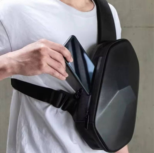 Sac à Bandoulière de Mode de Sport Extérieur à Main Croisé Décontracté Avec Chargeur USB