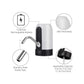مضخة ماء كهربائية قابلة للشحن موزع أوتوماتيكي للزجاجات Pompe à eau électrique rechargeable