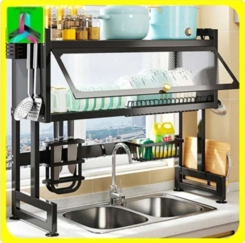 Egouttoir à vaisselle multifonctionnel  مصفاة أطباق متعددة الوظائف فوق الحوض