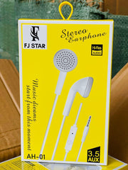 Stereo earphone AH-O1 FJ STAR