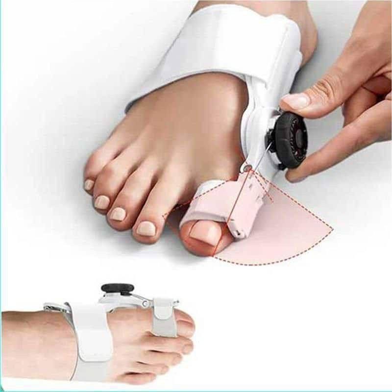 Bunion Corrector Attelle ajustable pour oignon et gros orteil, redresseur جبيرة قابلة للتعديل لإبهام القدم الكبير