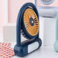 Mini ventilateur de bureau portable et rechargeable مروحة مكتب صغيرة محمولة وقابلة لإعادة الشحن