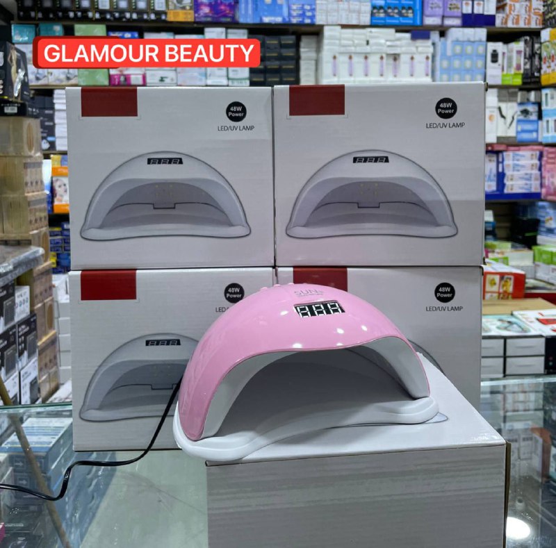 آلة تنشيف الصباغة 48W مصباح الأظافر UV/LED، لتجفيف وتثبيت الورنيش شبه الدائم