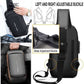 حقيبة يد USB متعددة الوظائف للرجال Sac à bandoulière USB antivol multifonction pour hommes