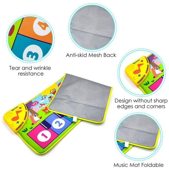 Tapis musical pour enfants est un jouet interactif سجادة موسيقية للأطفال لعبة تفاعلية