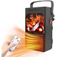 سخان جداري محمول بتصميم لهب Chauffage mural portable avec motif flamme
