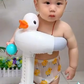 دعامة استحمام أو مقعد استحمام للأطفال على شكل بطة Support de bain ou siège de douche pour bébé en forme de canard