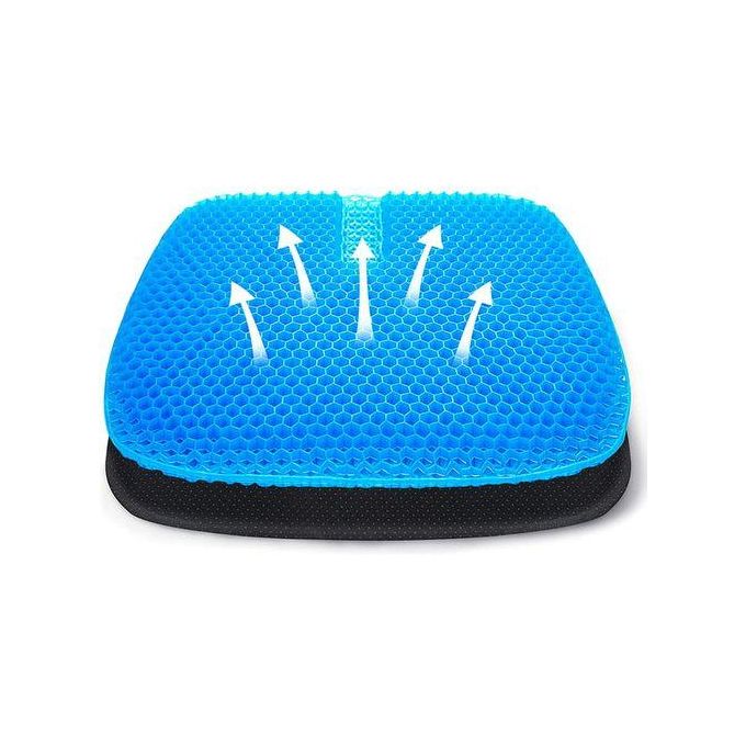 وسادة سيارة سيليكون مريحة Coussin en silicone pliable pour voiture bur ou maison