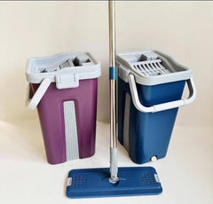 Ensemble de balai serpillère autonettoyant مجموعة ممسحة التنظيف الذاتي من نوع Anet Scratch مع دلو عصر