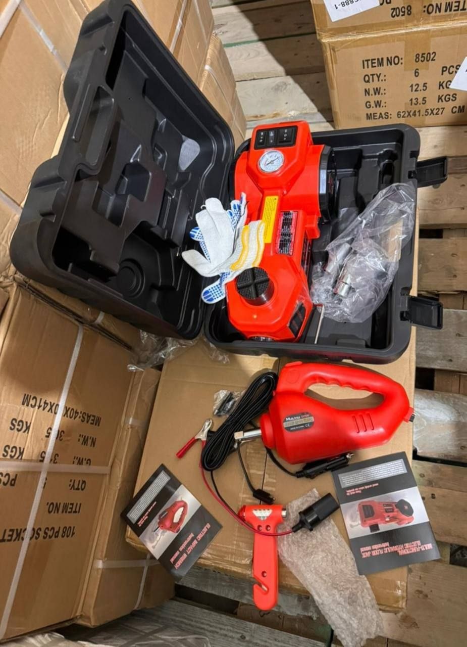 طقم إصلاح طوارئ متعدد الوظائف للسيارة  kit de réparation d'urgence pour voiture multifonction 12V