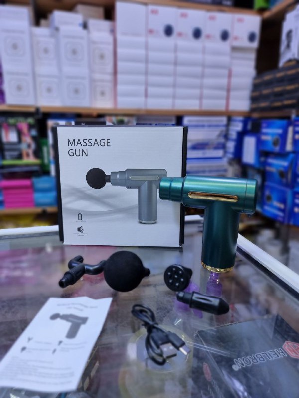مسدس التدليك الاحترافي 4في 1 Pistolet de massage professionnel 4 en 1