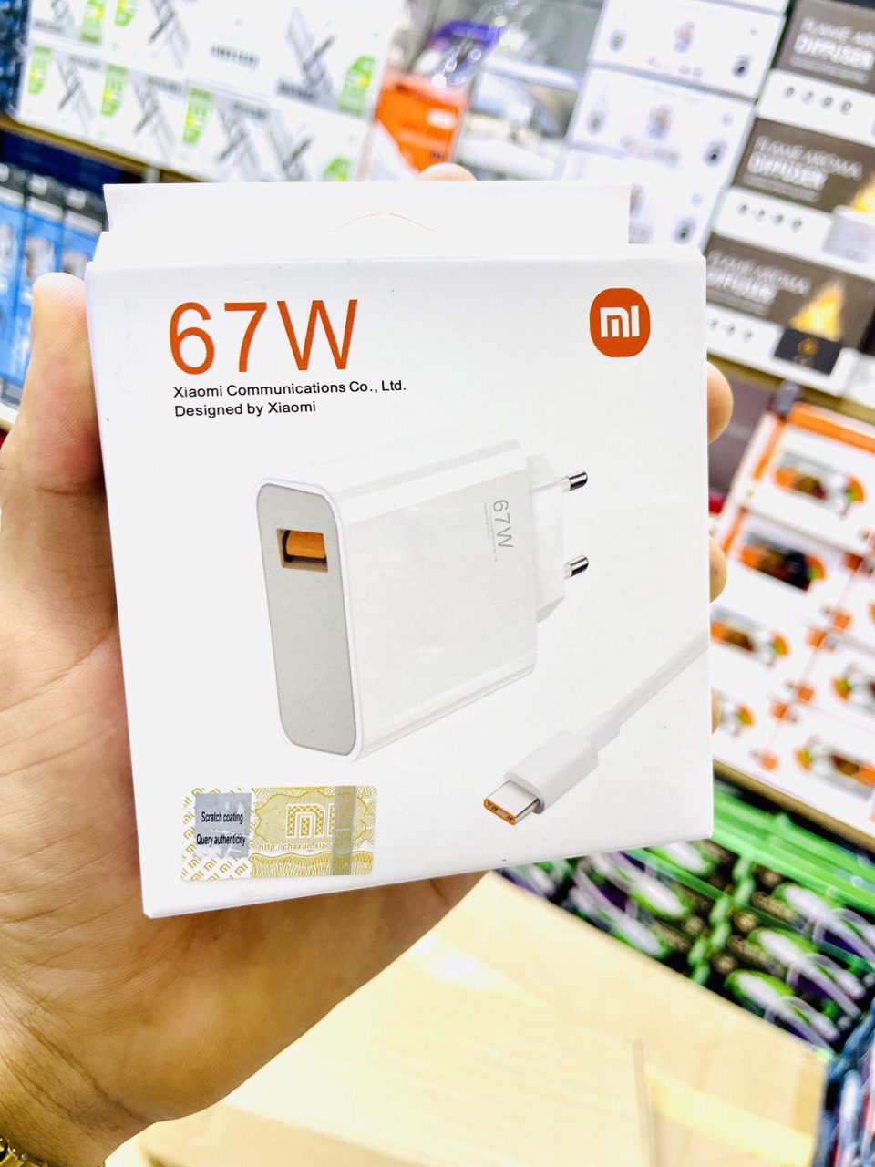 Chargeur XIAOMI 67W 01Port USB