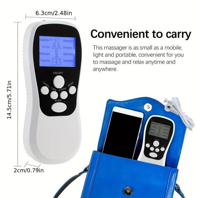 جهاز تدليك إلكتروني ومحفز للعضلات EMt بنبضات لكامل الجسم Appareil électrodes de massage corporel à impulsions