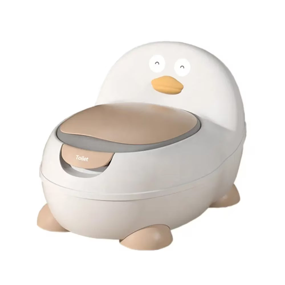 مرحاض تدريبي محمول على شكل بطة للأطفال الصغار Toilette d'Apprentissage en Forme de Canard pour Jeunes