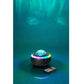 مكبر صوت وإضاءة بلوتوث، مصباح سقف نيبولا Party Light and Sound NEBULA Haut Parleur Lumineux Bluetooth Nébuleuse Lumière Plafond