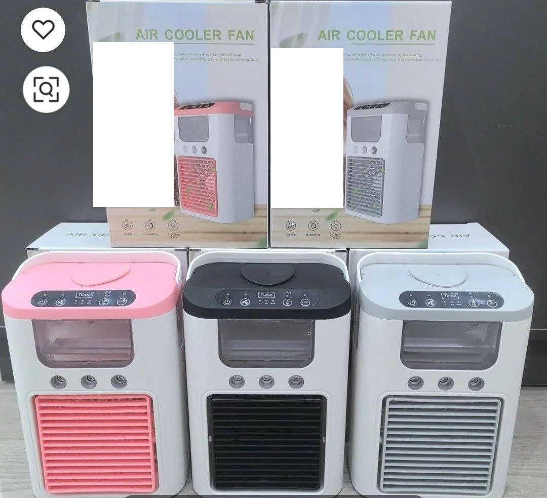 Mini climatiseur Air cooler Fan Ventilateur de refroidissement d'air مروحة تبريد الهواء