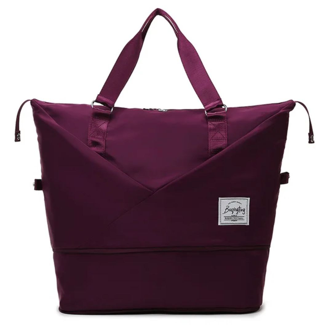 Sac de voyage pliable de grande capacité حقيبة سفر قابلة للطي بسعة كبيرة، حقيبة سفر خفيفة الوزن مقاومة للماء