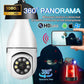 كاميرا مراقبة واي فاي على شكل مصباح كهربائي Caméra de surveillance Wi-Fi en forme d'ampoule
