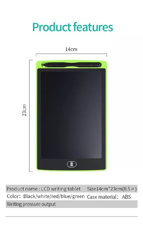 Ardoise magique numérique Tablette d'écriture et de dessin LCD