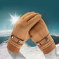 Gants de cyclisme d'hiver pour hommes avec écran tactile, gants en velours coupe-vent قفازات ركوب الدراجات الشتوية للرجال مزودة بشاشة لمس، قفازات مخملية مقاومة للرياح