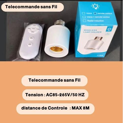 Wireless Lamp holder حامل مصباح لاسلكي