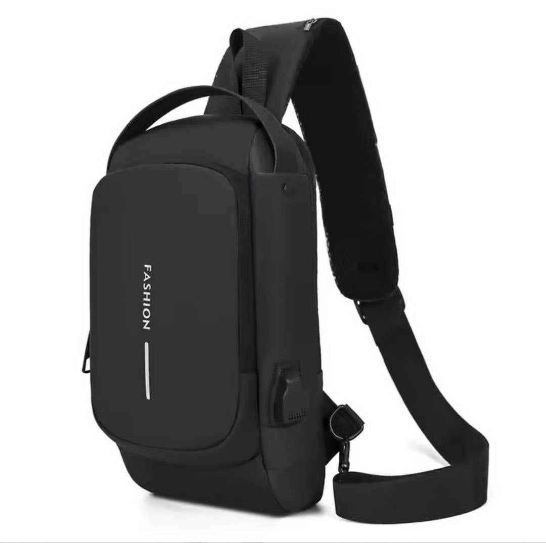 Sac à dos noir Anti-vol pour hommes et femmes, chargeur USB, haut qualité