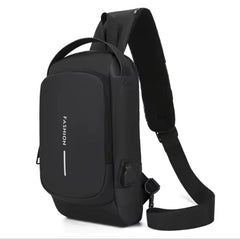 Sac à dos noir Anti-vol pour hommes et femmes, chargeur USB, haut qualité