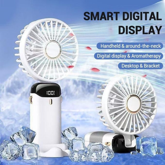 مروحة صغيرة محمولة قابلة للطي وقابلة لإعادة الشحن عبر منفذ Mini ventilateur portable USB rechargeable pliable USB