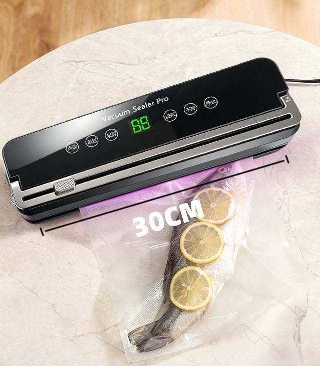 Machine sous vide جهاز Vacuum Sealer Pro لتحسين حفظ الطعام عن طريق إزالة الهواء من الأكياس