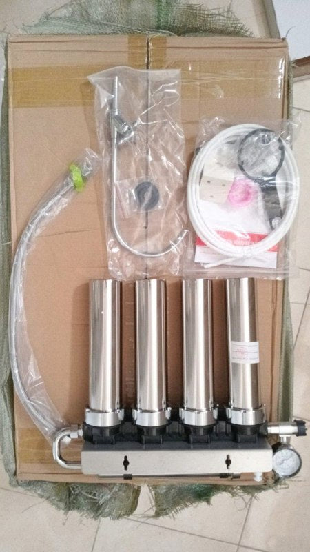 فلتر مياه الشرب فائق الترشيح ذو الخمس مراحل  Filtre à eau potable à ultrafiltration en 5 étapes