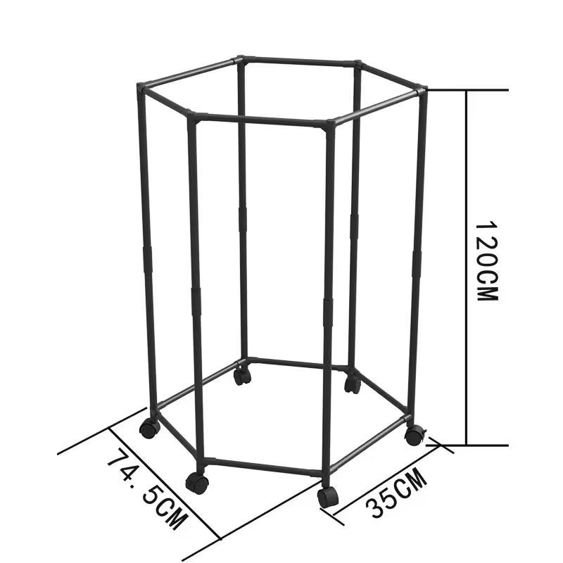 Simple Coat Rack Rangement Vetements hexagonales
