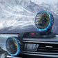 360 Degree Rotatable Car FanDouble headed vehicle fan