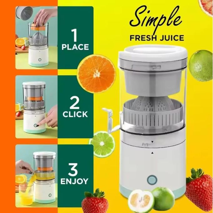 Citrus Juicer Mini Presse-agrumes éléctrique portable jus479, Chargeur USB عصارة حمضيات كهربائية صغيرة محمولة
