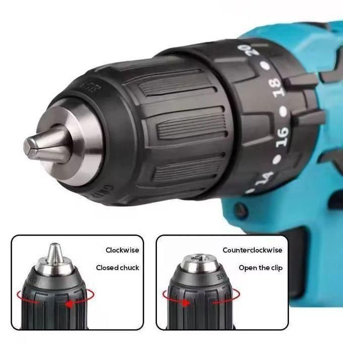 مثقاب لاسلكي 48 فولت، مريح، عالي الطاقة Perceuse-visseuse sans fil 48V Sans Fil Ergonomique Haute Puissance