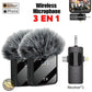 Wireless Microphone F11-2 Microphone sans fil ميكروفون لاسلكي