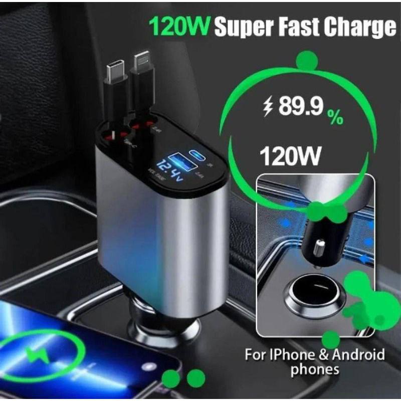 Fast charger 120W 12.4V for iphone android