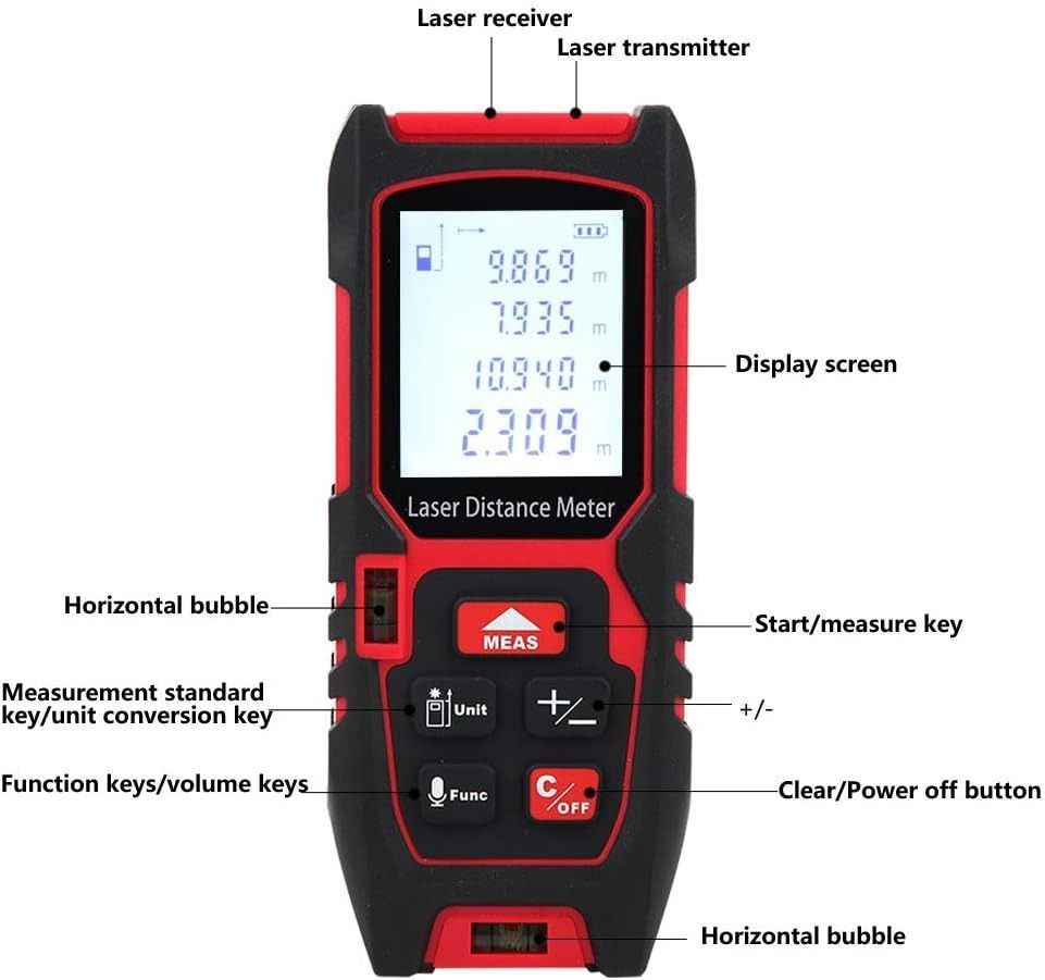 Télémètre laser portable Y1-50M جهاز قياس المسافة بالليزر المحمول