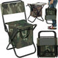 كرسي قابل للطي مع حقيبة للرحلات والخرجات والصيد 2en1 Chaise avec Sac, Pliable Léger Camping