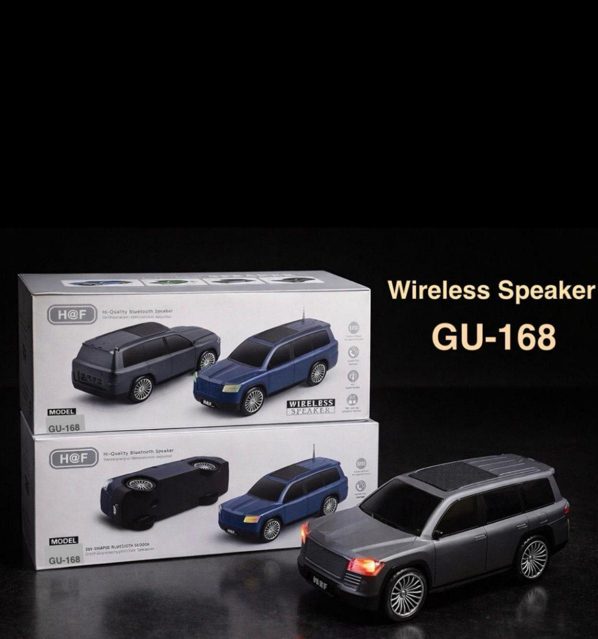 Wireless Speaker GU-168 Haut parleur portable