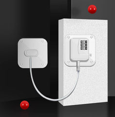 Verrou de sécurité de fenêtre à mot de passe protection du réfrigérateur قفل أمان مُحسّن بكلمة مرور للنوافذ لحماية الثلاجة