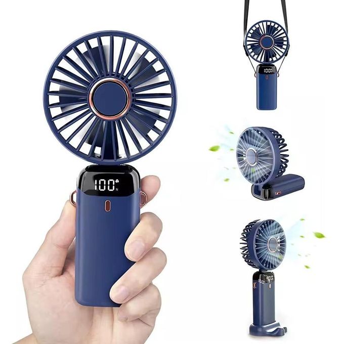 مروحة صغيرة محمولة قابلة للطي وقابلة لإعادة الشحن Mini ventilateur portable USB rechargeable pliable