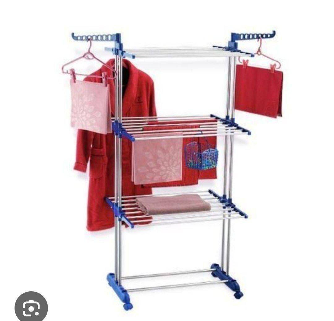 رف تجفيف الملابس القابل للطي Support de séchage de linge pliable