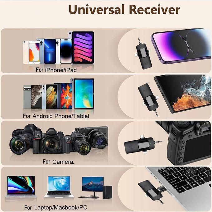 Wireless Microphone F11-2 Microphone sans fil ميكروفون لاسلكي