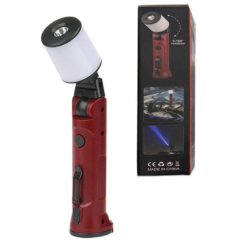 Battery Powered Adjustable LED Flashlight مصباح يدوي LED قابل للتعديل يعمل بالبطارية