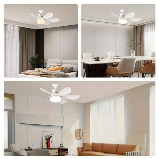 Ventilateur de plafond avec éclairage, télécommande, ampoule, 3 couleurs d'éclairage مروحة سقف مزودة بإضاءة، وجهاز تحكم عن بعد، ومصباح، وثلاثة ألوان إضاءة