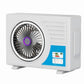 مروحة مكتبية مزودة بإضاءة LED مروحة تكييف هواء Ventilateur de Bureau Ventilateur de Bureau avec Lumière d'Ambiance LED