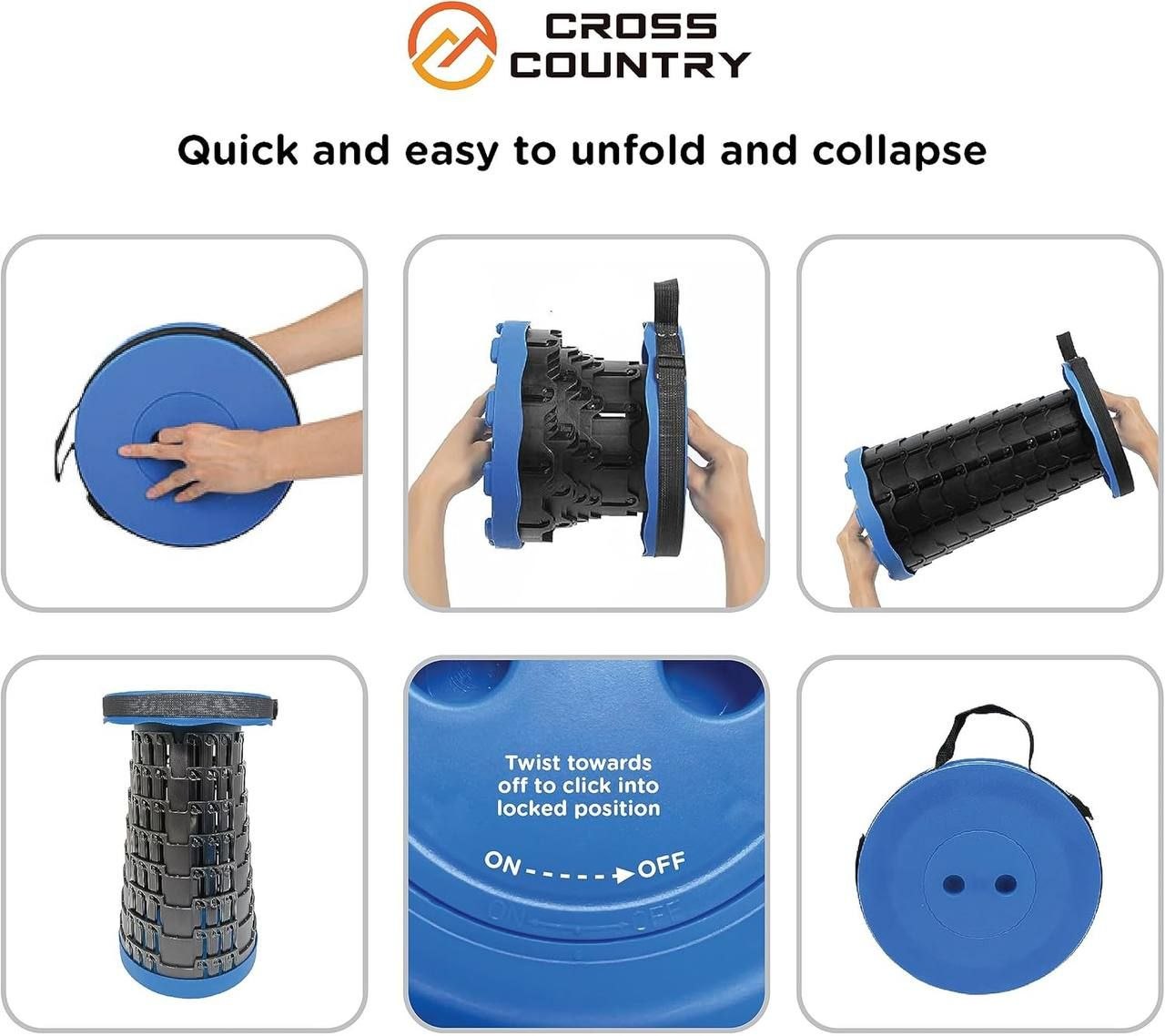 Tabouret télescopique portable كرسي تلسكوبي محمول