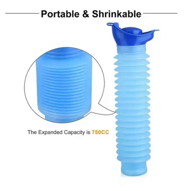 Family Portable Toilet مبولة طوارئ للسيارة للتخييم محمولة قابلة للسحب ومرحاض جيب متنقل