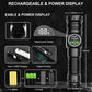 مصباح يدوي بضوء ساطع متعدد الوظائف 3في1 Lampe rechargeabble