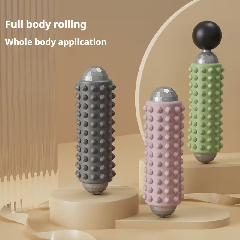 Fitness Massage Stick Bâton de massage بكرة تدليك تدليك جهاز تدليك كهربائي محمول قابل لإعادة الشحن عبر منفذ USB